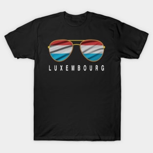 Luxembourg Sunglasses, Luxembourg Flag, Luxembourg gift ,  Luxembourger , T-Shirt